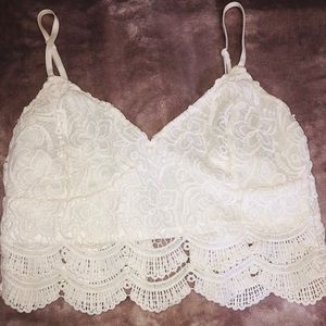 Cropped LA Hearts Top